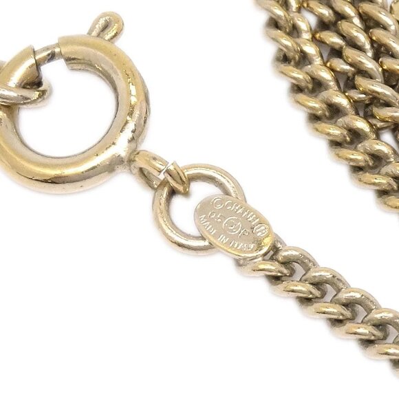 Chanel Heart Chain Pendant Necklace Gold 05P 165187 - Picture 2 of 4
